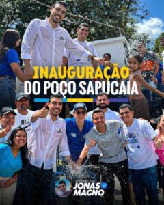Gestão do prefeito Jonas Magno soluciona problema histórico de abastecimento d’água em Sapucaia