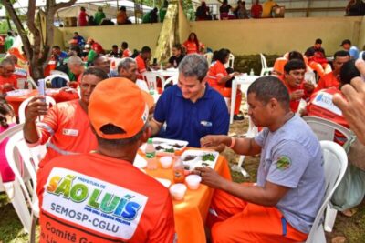 Prefeitura de São Luís comemora atuação dos agentes de limpeza com evento especial no Parque do Bom Menino