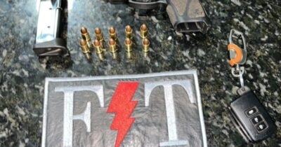 FORÇA TÁTICA PRENDE INDIVÍDUOS COM PISTOLA 9MM EM ITAPECURU MIRIM/MA