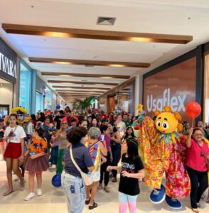 Concurso do cabelo maluco será destaque do segundo domingo do bailinho de carnaval do São Luís Shopping