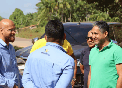 Prefeitura de Pedro do Rosário, em colaboração com o Governo do Estado, deu início às obras de asfaltamento da estrada da Comunidade Jaguaribe