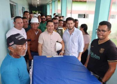 Prefeito de Pinheiro André da RalpNet anuncia início de reparos e melhorias estruturais no Hospital Materno Infantil, e entrega novos leitos hospitalares