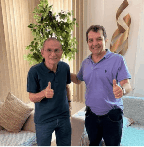 Dr Hilton Gonçalo recebe o apoio do PMB e do ex-vereador de São Luís, Chico Carvalho…