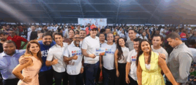 Secretário Orleans Brandão participa de entregas de obras em Paço do Lumiar