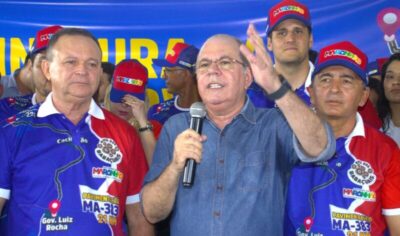 Hildo Rocha participa da ordem de serviços para pavimentação da MA 383