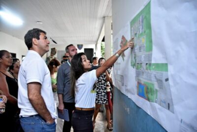 Prefeito Eduardo Braide inicia reestruturação completa da UEB Major José Augusto Mochel, no Maracanã