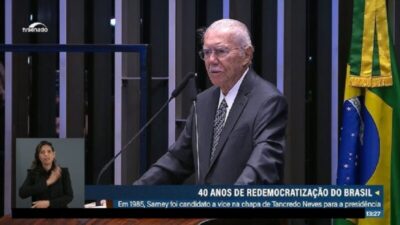 40 Anos de Redemocratização: Vossa Excelência, JOSÉ SARNEY