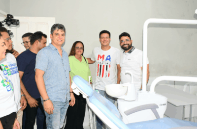 Felipe Camarão e Nagib participam de entrega de obras em Peritoró