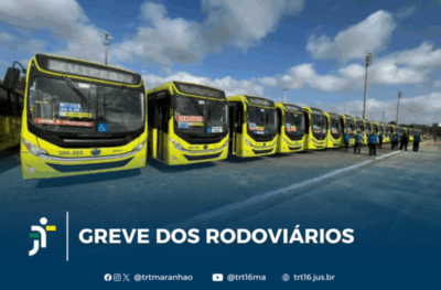 Tribunal do Trabalho determina circulação de 80% dos ônibus e reajuste salarial de 7% aos rodoviários