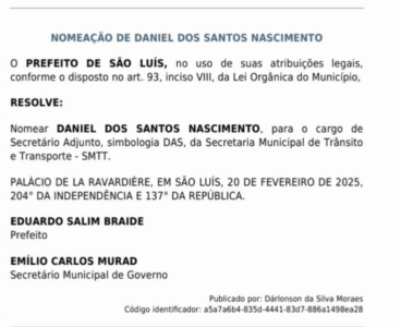 Após afastamento por estresse, titular é substituído por adjunto na SMTT