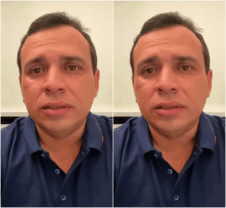 Chorando, prefeito eleito de Nova Olinda do MA diz que se entregará à PF