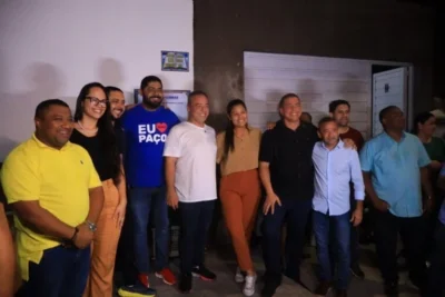Fred Campos entrega mais duas ruas pavimentadas em Paço do Lumiar