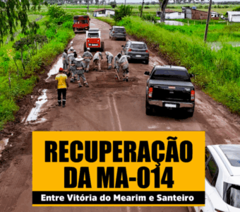 Governo segue trabalhando para melhorar trafegabilidade na MA-014, na Baixada Maranhense…