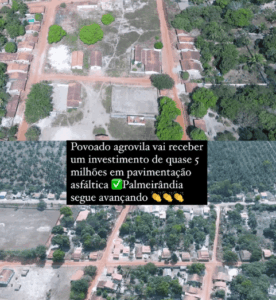 Prefeito Edilson anuncia investimento de quase R$ 5 milhões em pavimentação asfáltica no povoado Agrovila
