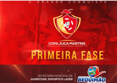 Abertura da Copa Juca Martins de Futebol será neste sábado na Arena Balandro