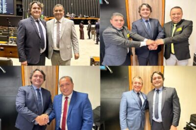 Júnior Lourenço recebe prefeitos em Brasília e fortalece ações…