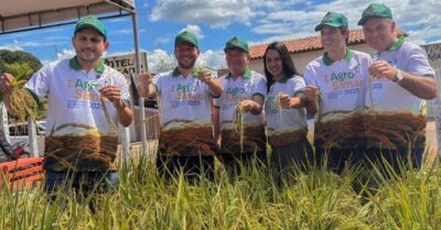 Juscelino assegura agenda no DF para potencializar cultivo de arroz no MA