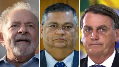Bolsonaro lidera disputa presidencial e Dino marca 8%, diz pesquisa