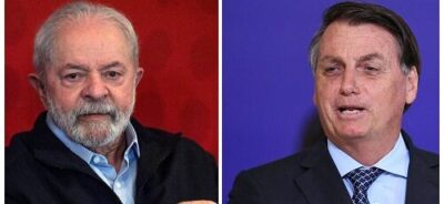 Datafolha aponta empate entre Lula e Bolsonaro