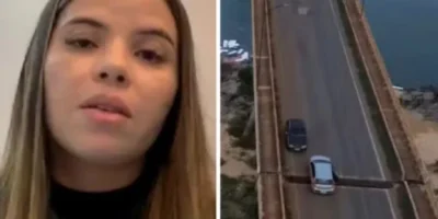 ‘Estarmos aqui é um milagre’, diz mulher que ficou com carro preso em fenda após ponte entre MA e TO desabar