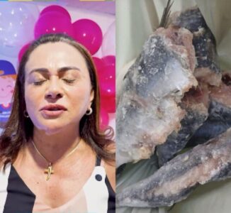 Prefeita Simplesmente Maria distribui peixe podre para população de Arari