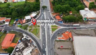 Intervenções garantem mais mobilidade na região do Olho d’Água e Estrada da Raposa