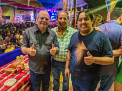 Hildo Rocha: Deputado prestigia o arraial nossa gente em Magalhães de Almeida