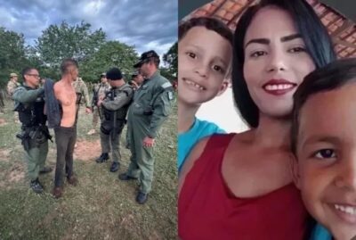 Suspeito de assassinar grávida e filhos é preso após pedir água em fazenda