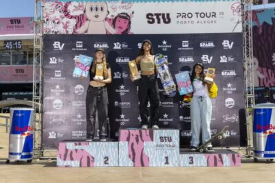 Rayssa Leal é campeã do Circuito Internacional de Skate em Porto Alegre