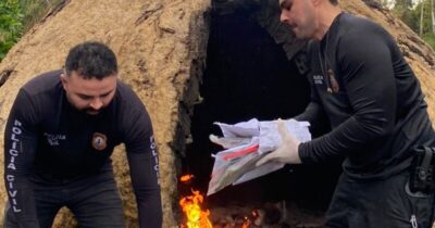Judiciário de Cândido Mendes realiza incineração de drogas