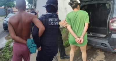 Polícia Civil prende casal suspeito de arrombamentos de veículos na Grande Ilha