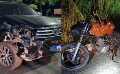 Acidente na BR-136 deixa três pessoas gravemente feridas, em Caxias