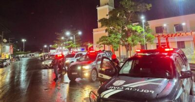 Três pessoas são presas durante operação de reforço ao policiamento ostensivo em Santa Inês e região