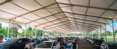 Governo vacinou 4.700 pessoas contra gripe no Drive-Thru no Parque do Rangedor