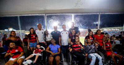 Utilizando vouchers do TáxiGov, beneficiários do Travessia assistiram ao jogo Flamengo e Botafogo-PB, no Castelão
