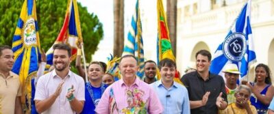 Governador Brandão recebe escolas de samba e anuncia ensaios na Madre Deus em 2025