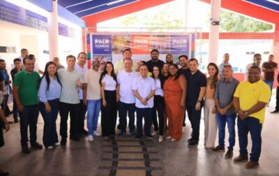 Catulé Júnior participa da entrega de creche em Paço do Lumiar e reafirma compromisso com o município