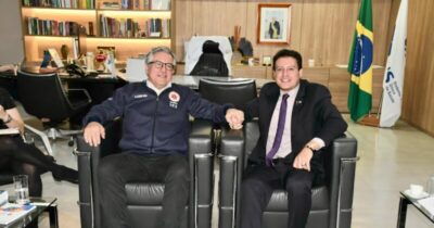 Em Brasília, Felipe Camarão alinha ações da saúde para municípios maranhenses