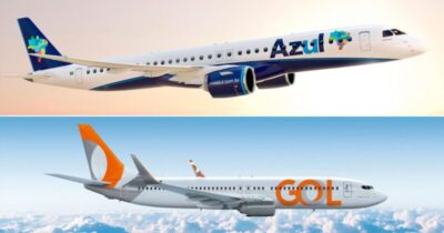 Fusão das companhias aéreas Gol e Azul deve ser concluída em até um ano