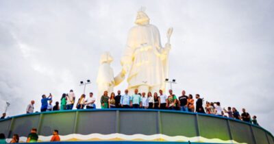 Revitalização do monumento de São José de Ribamar é inaugurada pelo Governo do Estado; nova obra para o santuário foi anunciada