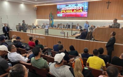 Deputado Catulé Júnior reforça compromisso com a segurança pública de Caxias em audiência