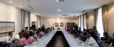 Governador Carlos Brandão recebe vereadores eleitos e reeleitos de São Luís