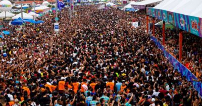 Último dia de Carnaval na Litorânea leva cerca de 700 mil pessoas