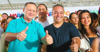 Aniversário de Paço do Lumiar: Brandão entrega carrinhos do Mais Renda, inaugura obras e anuncia quatro escolas militares
