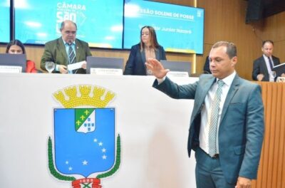 Júnior Nazaré assume como vereador de São Luís