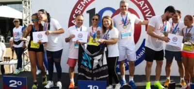 Vencedores da corrida da Alema celebram iniciativa da Casa em favor do esporte