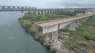 Parte da ponte que desabou entre e MA e TO será demolida por implosão controlada