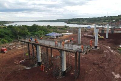 Obras da nova ponte chegam a 35%, cinco meses após desabamento de estrutura entre o Tocantins e Maranhão