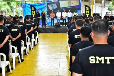 Prefeito Eduardo Braide empossa 200 novos agentes de trânsito em São Luís