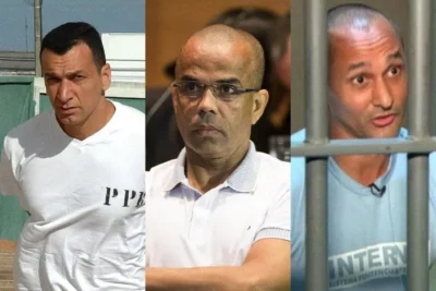 Veja quanto custa manter por ano os presos Marcolla, Beira-mar e Marcinho VP, líderes de facções
